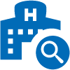 hospital search icon