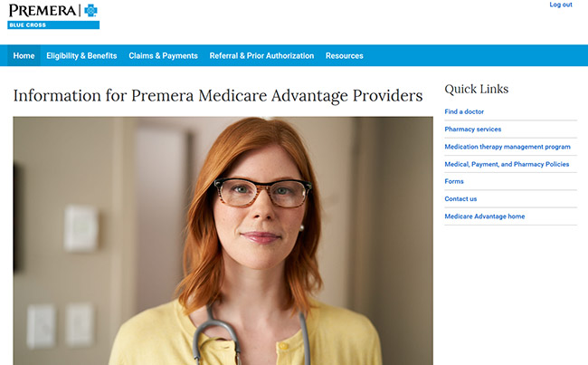 php medicare advantage provider portal